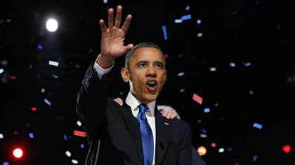 Obama réélu à la tête d'un pays divisé