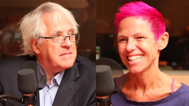 Jean Wilkins et V�ronikah �Radio-Canada/Marie-Sandrine Auger