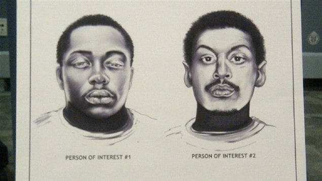 La police de Toronto cherche à trouver et à identifier ces deux hommes en lien avec la fusillade de la rue Danzig.