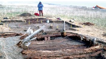 Un site archéologique au Yukon