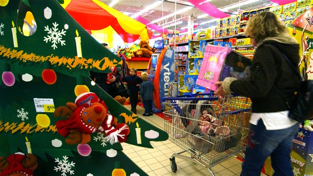 Achats des fêtes (archives)