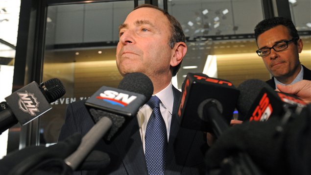 Gary Bettman à New York