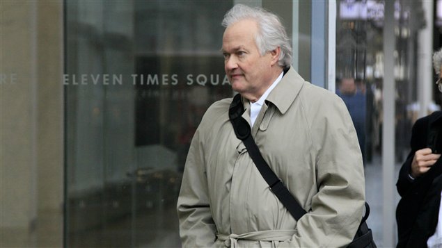 Le directeur de l'Association des joueurs de la LNH, Donald Fehr, avant la journée de négociations à New York