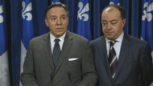 Le chef de la Coalition avenir Québec (CAQ) François Legault.