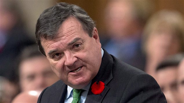 Le ministre des Finances, Jim Flaherty, à la Chambre des Communes
