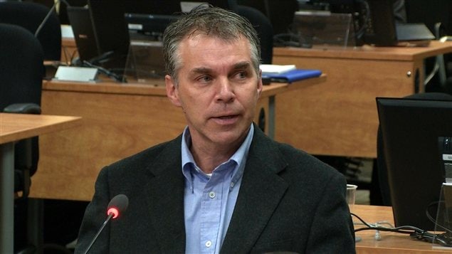 Le surveillant de chantier Michel Paquette