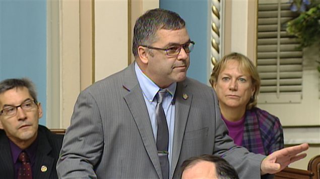Le ministre de l'Environnement Daniel Breton