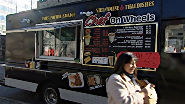 Un restaurateur ambulant à Ottawa.