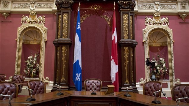 Salon rouge de l'Assemblée nationale