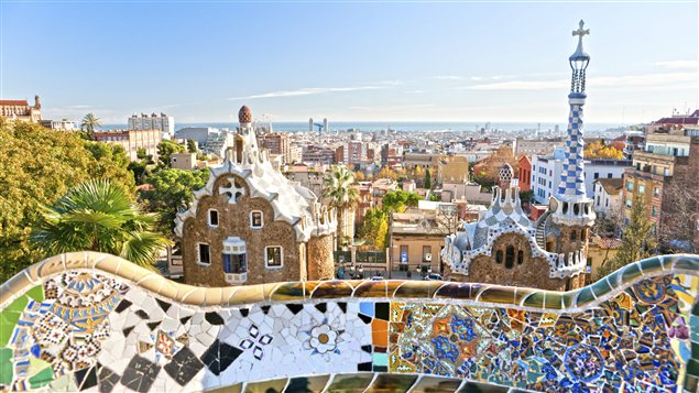 Le parc Guell à Barcelone