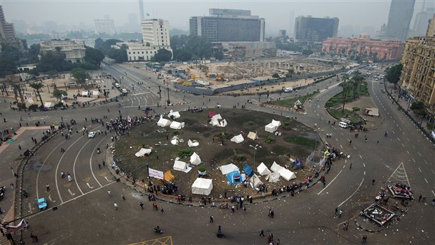 La place Tahrir au Caire