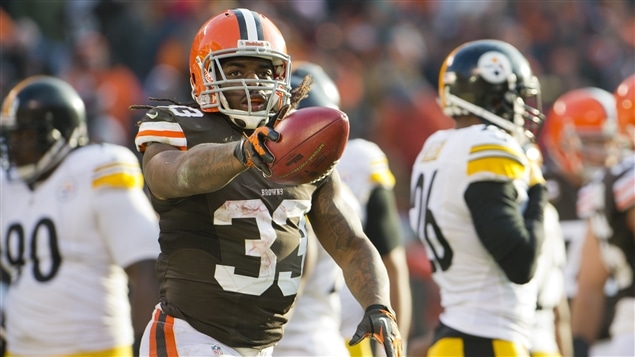 Le demi des Browns de Cleveland Trent Richardson