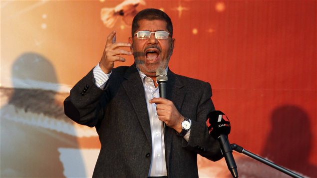 Le président égyptien, Mohamed Morsi