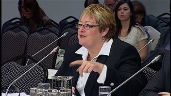 Marie-France Kenney a livré un plaidoyer en faveur des communautés francophones à l'extérieur du Québec.