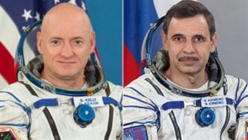 Scott Kelly et Mikhaïl Kornienko