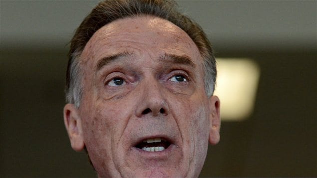 Le ministre canadien de l'Environnement Peter Kent.
