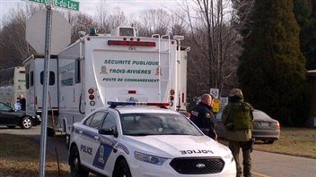 Intervention policière dans le secteur Pointe-du-Lac à Trois-Rivières