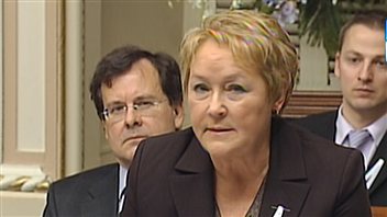 La première ministre du Québec, Pauline Marois