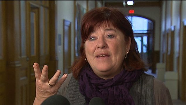 La directrice adjointe par intérim de l'Agence de santé et des services sociaux de Montréal, Louise Ayotte.