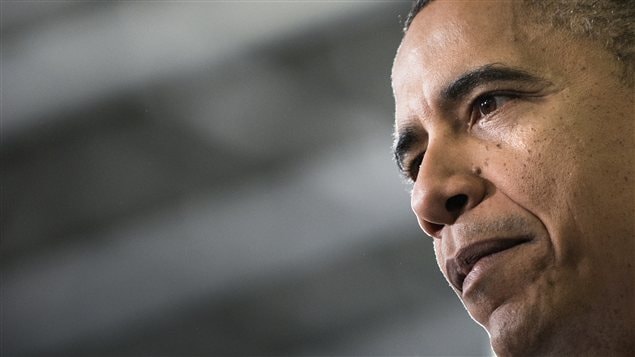 Le président Barack Obama, dans une usine de Hatfield, explique sa stratégie pour éviter le mur budgétaire.