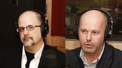 Sylvain Gagné et Pierre Routhier | © Radio-Canada / Philippe Couture Sylvain Gagné et Pierre Routhier | © Radio-Canada / Philippe Couture