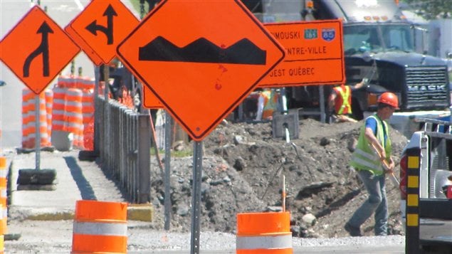 Travaux de construction