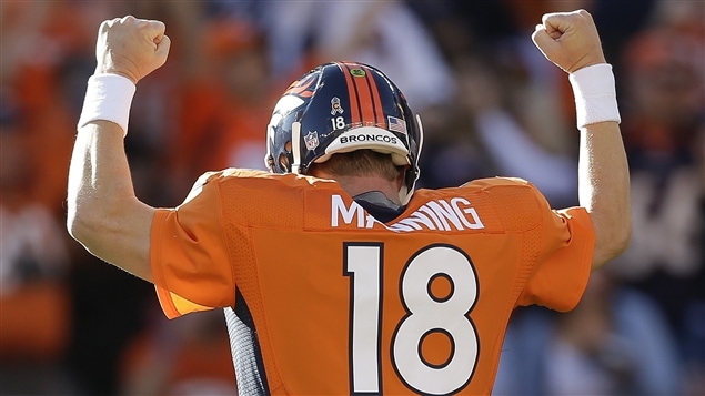 Peyton Manning des Broncos de Denver