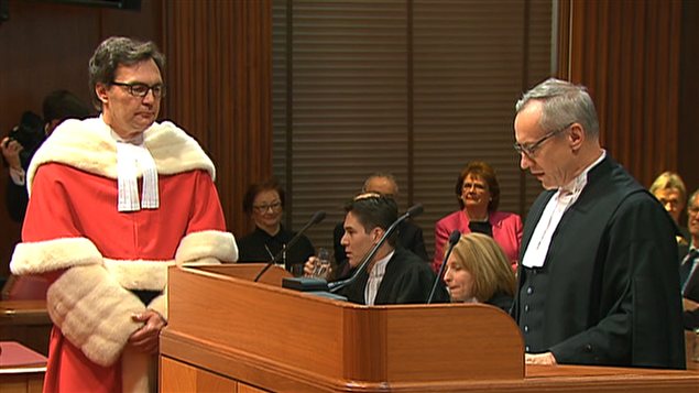 Le juge Richard Wagner fait son entrée officielle à la Cour suprême du Canada