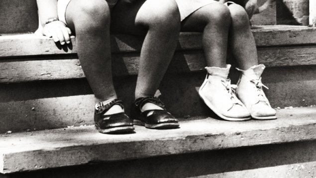 Photo d'enfants des ann�es 1950