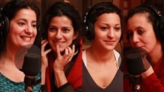 Jamila Drissi, Hoonaz Ghojallu , Morgiane El Boubsiet Hassiba Halabi  �Radio-Canada/Marie-Sandrine Auger