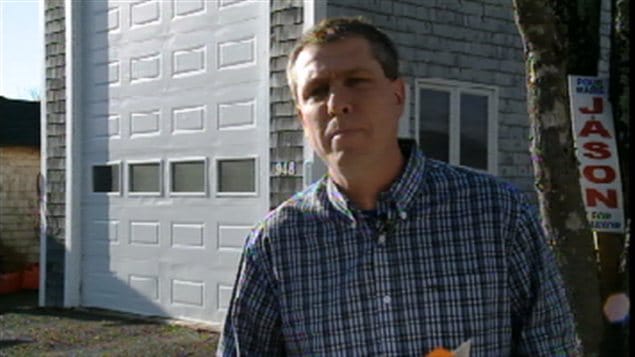 Jason Carter, maire démissionnaire du village de Charlo, N.-B.