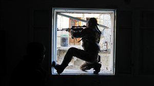 Un rebelle syrien dans la région d'Alep (archives)