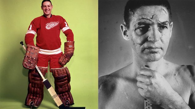 Terry Sawchuk, le gardien de but qui avait eu 400 points de souture