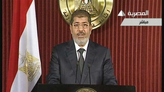 Le président Mohamed Morsi
