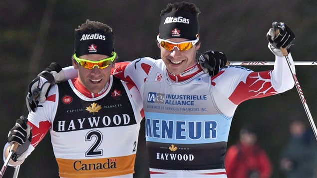 Devon Kershaw et Alex Harvey