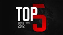 Top 5 : bilan de l'année 2012