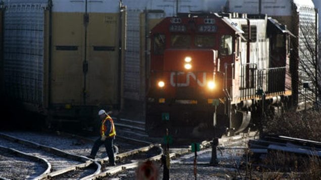 Un train du CN