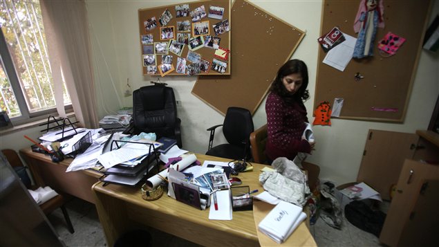 Le bureau de l'organisation Adameer (Conscience, en arabe).