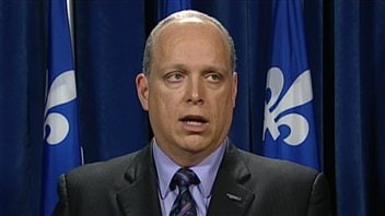 Le ministre de la Sécurité publique, Stéphane Bergeron