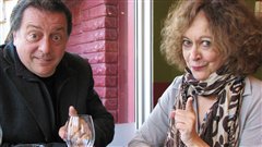 Jean-Luc Mongrain et Pauline Martin  �Francis Legault