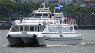 Début des croisières sur le fleuve Saint-Laurent