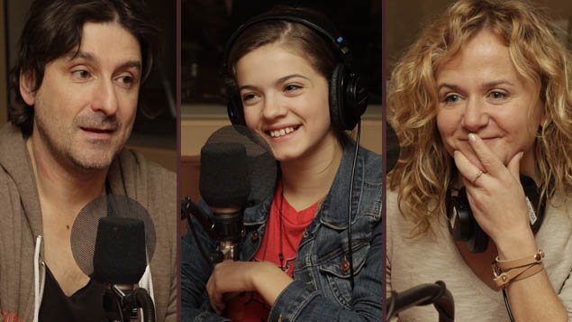 <b>�ric Tessier, Alice Morel-Michaud et Brigitte Lafleur</b> | �Radio-Canada/Xavier Kronstr�m Richard