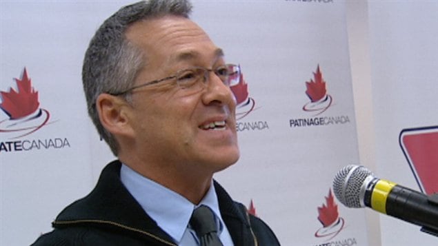 Benoît Lavoie, président de Patinage Canada, a fait l'annonce mardi.