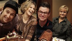 Bob le chef, Caroline Dumas, Dany St-Pierre et Lorraine Pag�  |�Radio-Canada  / Philippe Couture 