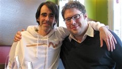 Biz et Mathieu Bock-C�t� � Radio-Canada / Francis Legault
