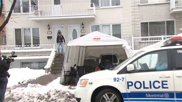 Une série de perquisitions ont eu lieu dans l'arrondissement de Saint-Léonard, à Montréal, et à Laval, en lien avec la mafia montréalaise.