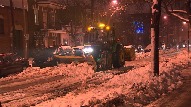 Déneigement à Montréal