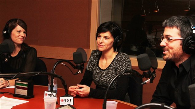 Sophie et Anouk B�langer et Matthieu Simard |�Radio-Canada / C�cile Gladel