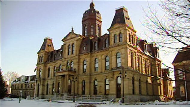 L'édifice de l'Assemblée législative du Nouveau-Brunswick.