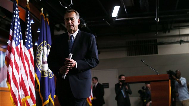 Le président de la Chambre des représentants, le républicain John Boehner